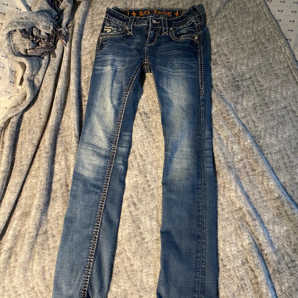 ‼️No Longer Available‼️Rock Revival Straight Jeans